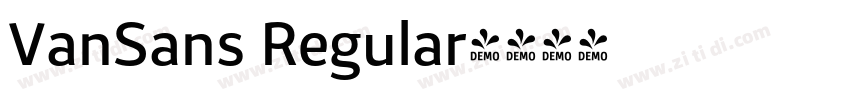 VanSans Regular字体转换
